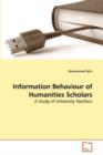 Information Behaviour of Humanities Scholars - Book
