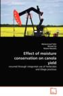 Effect of Moisture Conservation on Canola Yield - Book