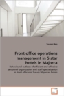 Front Office Operations Management in 5 Star Hotels in Majorca - Book