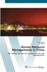 Human Resource Managements in China - Book