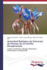 Actividad Biologica de Extractos de Plantas de la Familia Boraginaceae - Book