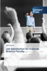 Job Satisfaction for Exercise Science Faculty - Book