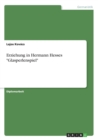 Erziehung in Hermann Hesses Glasperlenspiel - Book