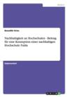 Nachhaltigkeit an Hochschulen - Beitrag fur eine Konzeption einer nachhaltigen Hochschule Fulda - Book
