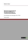 Bestimmungsgrunde fur Direktinvestitionen in Transformationslandern : Eine Fallstudie: die Volkswagen AG in Polen - Book