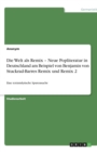 Die Welt als Remix - Neue Popliteratur in Deutschland am Beispiel von Benjamin von Stuckrad-Barres Remix und Remix 2 : Eine textanalytische Spurensuche - Book