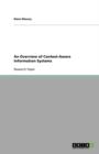 An Overview of Context-Aware Information Systems - Book