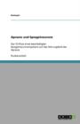 Apraxie und Spiegelneurone : Der Einfluss eines beschadigten Spiegelneuronensystems auf das Stoerungsbild der Apraxie - Book