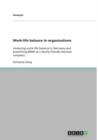 Work-Life Balance in Organisations - Book