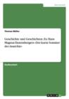 Geschichte und Geschichten : Zu Hans Magnus Enzensbergers Der kurze Sommer der Anarchie - Book