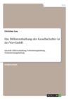 Die Differenzhaftung der Gesellschafter in der Vor-GmbH : Spezielle Differenzhaftung, Vorbelastungshaftung, Verlustdeckungshaftung - Book