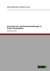 Evaluation Der Sprachstandserhebungen in Grazer Kindergarten - Book