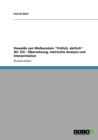 Oswalds von Wolkenstein Froelich, zartlich (Kl. 53) - UEbersetzung, metrische Analyse und Interpretation - Book