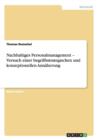 Nachhaltiges Personalmanagement - Versuch einer begriffsstrategischen und konzeptionellen Annaherung - Book