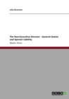 The Non-Executive Director - General Duties and Special Liability - Book