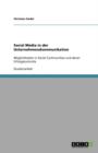 Social Media in der Unternehmenskommunikation : Moeglichkeiten in Social Communities und deren Erfolgskontrolle - Book