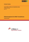 Risikomanagement Bei M&A Transaktionen - Book