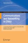 Communications and Networking in China : 1st International Business Conference, Chinacombiz 2008, Hangzhou China, August 2008, Revised Selected Papers - eBook