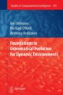 Foundations in Grammatical Evolution for Dynamic Environments - Book