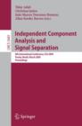 Independent Component Analysis and Signal Separation : 8th International Conference, ICA 2009, Paraty, Brazil, March 15-18, 2009, Proceedings - Book