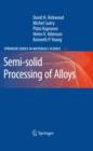 Semi-solid Processing of Alloys - eBook