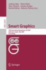 Smart Graphics : 10th International Symposium, SG 2009, Salamanca, Spain, Mai 28-30, 2009, Proceedings - Book