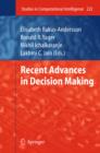 Recent Advances in Decision Making - eBook