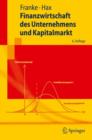 Finanzwirtschaft Des Unternehmens Und Kapitalmarkt - Book