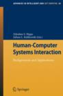 Human-Computer Systems Interaction : Backgrounds and Applications - Book
