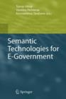 Semantic Technologies for E-Government - Book