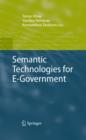 Semantic Technologies for E-Government - eBook