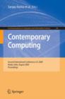 Contemporary Computing : Second International Conference, IC3 2009, Noida, India, August 17-19, 2009. Proceedings - Book