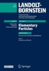 Principles and Methods : Subvolume B: Detectors for Particles and Radiation - Volume 21: Elementary Particles - Group I: Elementary Particles, Nuclei and Atoms - Landolt-Boernstein New Series - Book