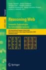 Reasoning Web. Semantic Technologies for Information Systems : 5th International Summer School 2009, Brixen-Bressanone, Italy, August 30 - September 4, 2009, Tutorial Lectures - eBook