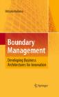 Boundary Management : Developing Business Architectures for Innovation - eBook