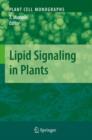 Lipid Signaling in Plants - Book