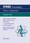 World Congress on Medical Physics and Biomedical Engineering September 7 - 12, 2009 Munich, Germany : Vol. 25/VIII Micro- and Nanosystems in Medicine, Active Implants, Biosensors - eBook