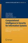 Computational Intelligence in Security for Information Systems : CISIS'09, 2nd International Workshop Burgos, Spain, September 2009 Proceedings - Book