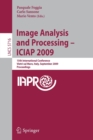 Image Analysis and Processing -- ICIAP 2009 : 15th International Conference Vietri sul Mare, Italy, September 8-11, 2009 Proceedings - Book
