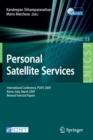 Personal Satellite Services : International Conference, PSATS 2009, Rome, Italy, March 18-19, 2009, Revised Selected Papers - Book