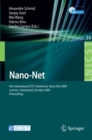 Nano-Net : 4th International ICST Conference,  Nano-Net 2009, Lucerne, Switzerland, October 18-20, 2009, Proceedings - eBook
