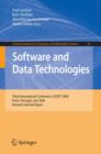Software and Data Technolgoies : Third International Conference, ICSOFT 2008, Porto, Portugal, July 22-24, 2008 - Book