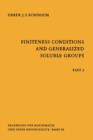 Finiteness Conditions and Generalized Soluble Groups : Part 2 - Book
