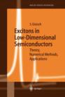 Excitons in Low-Dimensional Semiconductors : Theory Numerical Methods Applications - Book