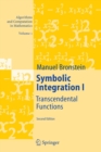 Symbolic Integration I : Transcendental Functions - Book