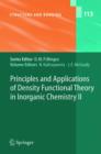 Principles and Applications of Density Functional Theory in Inorganic Chemistry II - Book
