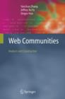 Web Communities : Analysis and Construction - Book