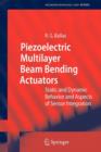 Piezoelectric Multilayer Beam Bending Actuators : Static and Dynamic Behavior and Aspects of Sensor Integration - Book