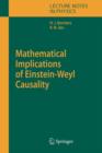 Mathematical Implications of Einstein-Weyl Causality - Book
