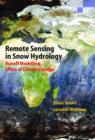 Remote Sensing in Snow Hydrology : Runoff Modelling, Effect of Climate Change - Book